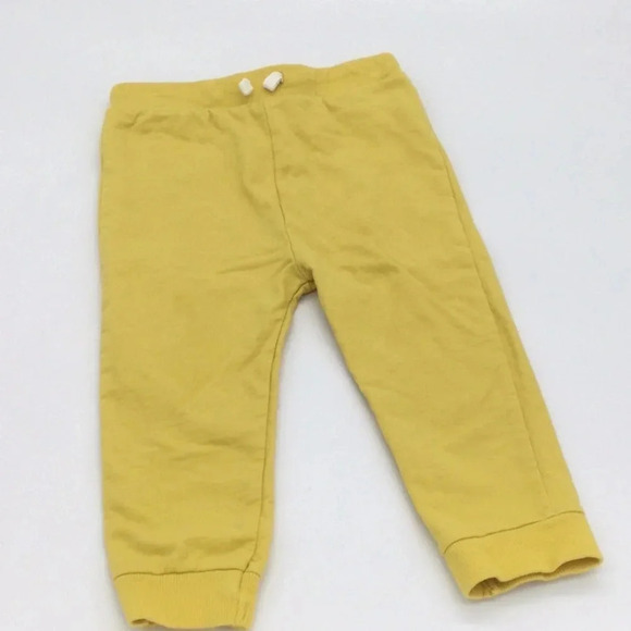 Burt’s Bees Baby Yellow Sweatpants size 18M - Picture 1 of 6
